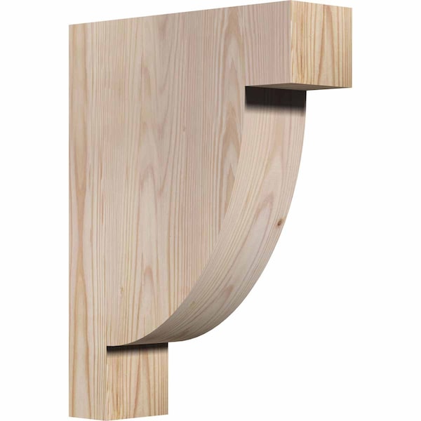 Ekena Millwork Alpine Smooth Corbel, Douglas Fir, 3 1/2"W x 12"D x 16"H COR04X12X16ALP00SDF - main